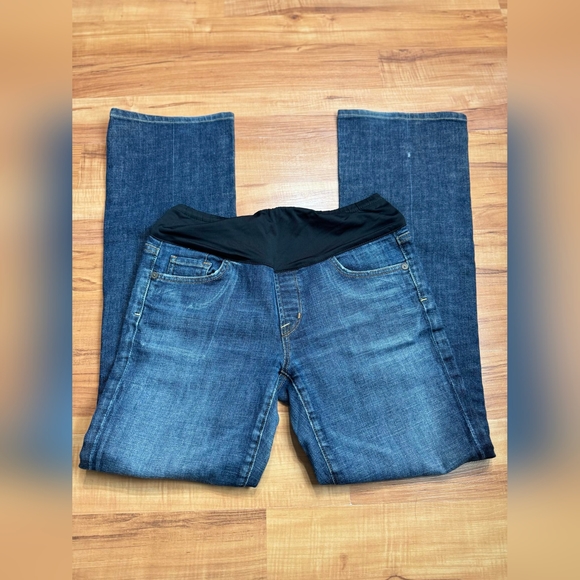 AG Adriano Goldschmied Secret Fit Belly Skinny Maternity Jeans - Size 28R - Picture 2 of 8